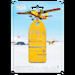 Keychain made of:  DeHavilland CC-138 Twin Otter 13805 (yellow) 