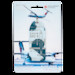 Keychain made of: De Havilland DHC-8 Air Canada C-FJFM (Blue sticker) 