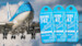 Keychain made of real aircraft skin: Boeing 747-400 KLM PH-BFK (blue)  PH-BFK (Blue)