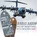 Keychain made of: Airbus A400 ZM403 Royal Air Force 