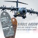 Keychain made of real aircraft skin: Airbus A400 ZM403 Royal Air Force 