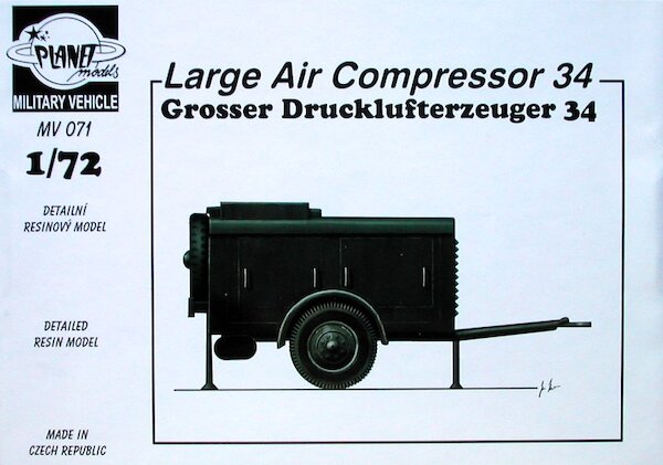 Large Air Compressor 34  MV071