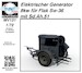 Elektrischer Generator 8Kw fur 60 cm Flak Scheinwerfer (Flak Sw-36) mit Sd.Ah.51 MV72131
