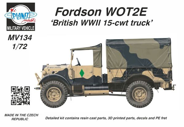 Fordson WOT2 E (15CWT) 'Wooden Cargo Bed'  MV134