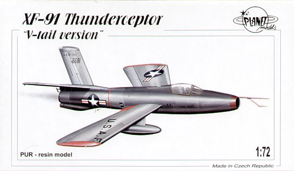 XF91 Thunderceptor "V-tail Version" PL129