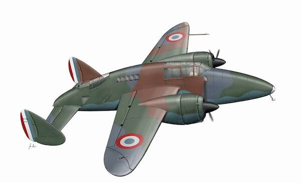 SNCASE SE-100 French Heavy Fighter Prototype PL172