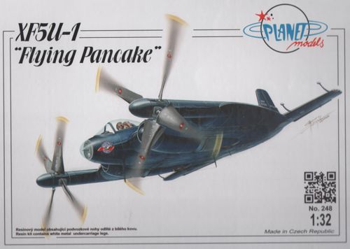 Vought XF5U-1 Flying Pancake (reduced pricing due to new supplier) PL248