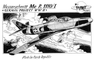 Messerschmitt Me P1110/I PLA003