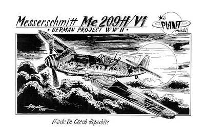 Messerschmitt Me209H/V1  PLA005