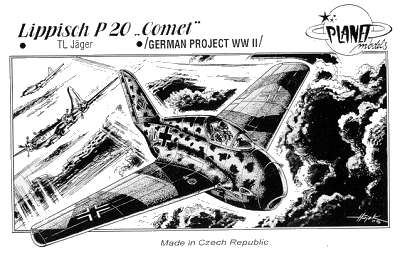 Lippisch P20 Comet PLA014