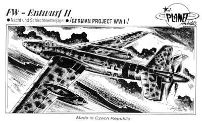 Focke Wulf Entwurf II  PLA020