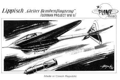 Lippisch Gleiter Bombenflugzeug  PLA021