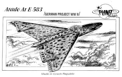 Arado AR E583  PLA032