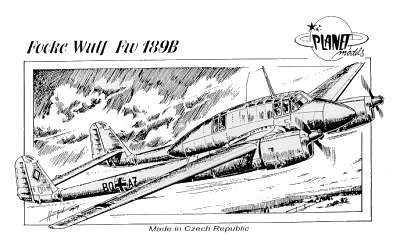Focke Wulf Fw189B PLA053