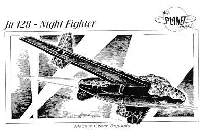 Junkers Ju128 Nightfighter  PLA055