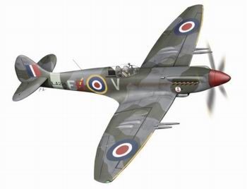 Suprmarine Spitfire MK21 "Five Blade propeller"  PLA101