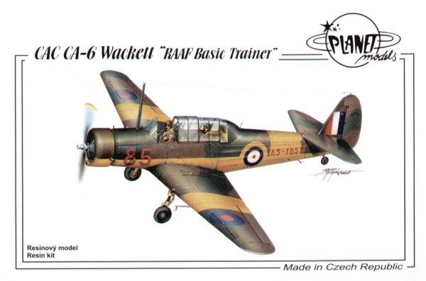 CAC CA-6 Wacket "RAAF Basic Trainer" PLA148