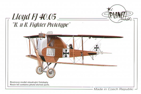 Lloyd FJ40.05 K.U.K. Fighter prototype PLA187