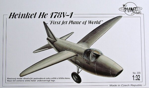 Heinkel He178V-1 "First Jetplane of world"  PLA205