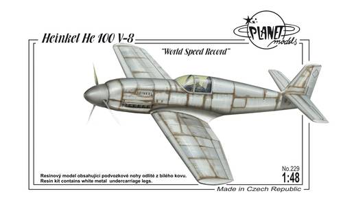 Heinkel He100V-8 "World Speed Record"  PLA229