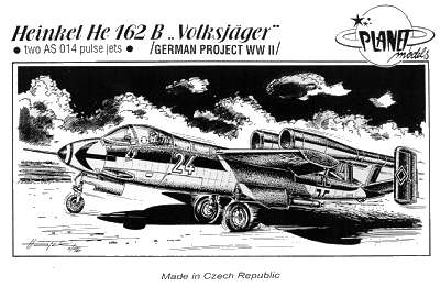 Heinkel He162B Volksjager  PLt009