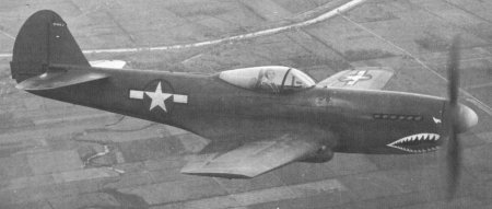 Curtiss XP40Q-2 Warhawk, "Last Version" PLT104