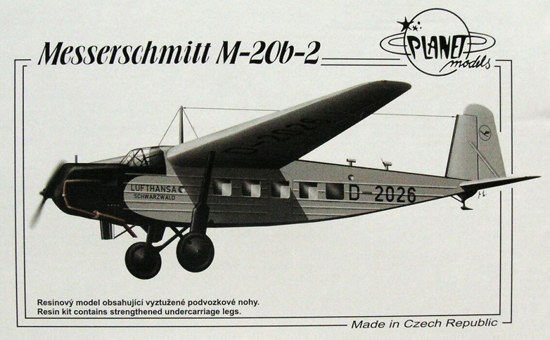 Messerschmitt M20b-2 PLT196