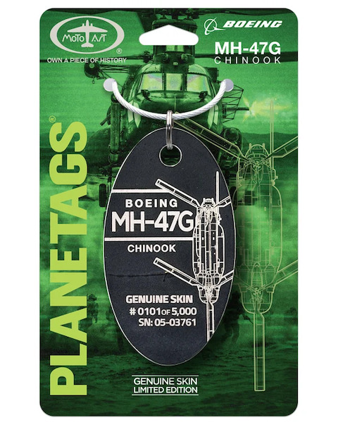 Keychain made of: MH-47G Chinook 05-03761  05-03761