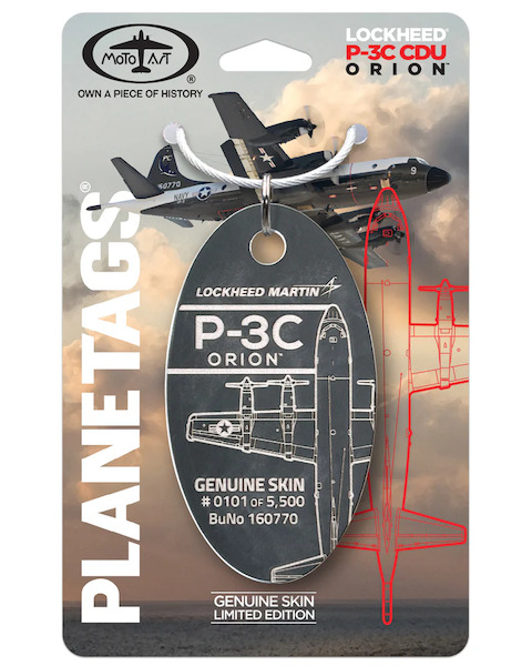 Keychain made of: P-3C CDU Orion 160770 (Gray)  160770 GRAY