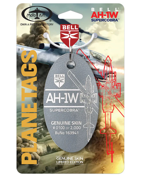 Keychain made of: AH-1W Supercobra 163941  163941
