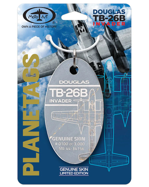 Keychain made of: Douglas TB-26B 44-34156  44-34156