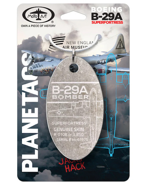 Keychain made of: Boeing B-29A Superfortress 44-61975 44-61975