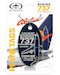 Keychain made of real aircraft skin: Aloha Boleing 737-200 N824AL Blue 