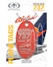 Keychain made of: Aloha Boeing 737-200 N824AL Coral 