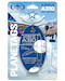 Keychain made of: Airbus A310 Air Transat C-GSAT (medium circle) 