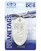 Keychain made of real aircraft skin: Douglas DC-8-21 Eastern Airlines N8609 Boneyard White 