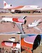 Keychain made of: Lockheed L-1011 Tristar Hawaiian Airlines EI-BTN RED  EI-BTN RED