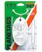 Keychain made of real aircraft skin: Boeing 747-400 Eva Air B-16462 (white) EVA WHITE