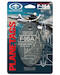 Keychain made of real aircraft skin: F-16A 80-0542 