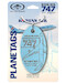 Keychain made of: Korean Air® 747-HL7489 