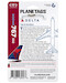 Keychain made of: Boeing 767-332-Delta Airlines N143DA (Blue)  N143DA BL