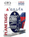 Keychain made of: Airbus A320 Delta Airlines N309US 