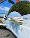 Keychain made of: Boeing 727-227 Pan Am N385PA (white)  N385PA-W