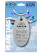 Keychain made of: United Airlines Airbus A320 N404UA (Dark blue/white)  N404UA