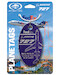 Keychain made of: Boeing 727 FedEx N466FE (Purple)  N466FE-P