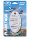 Keychain made of: Boeing 727 FedEx N466FE (White) 