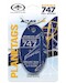 Keychain made of: Boeing 747 Atlas Air N522MC Blue 