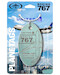 Keychain made of: United Airlines Boeing 767 N646UA 