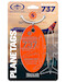 Keychain made of: Sun Country Airlines 737 N713SY Orange 