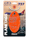 Keychain made of: Sun Country Airlines® 737 N713SY Orange 